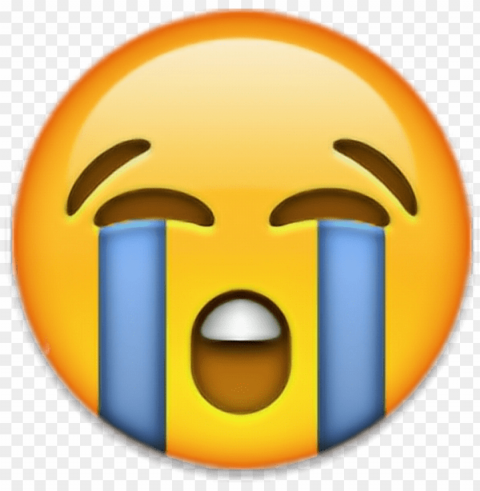  cry emojis emoticono emoticonos triste - sad face emoji PNG files with transparent canvas extensive assortment