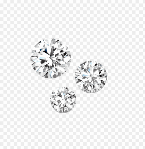 transparent diamond heart Clean Background Isolated PNG Icon