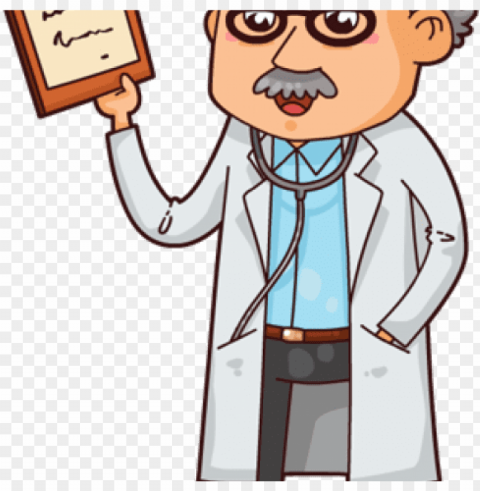  Doctor Cliparts - Doctor Clipart Cute Transparent PNG Isolated Graphic Detail