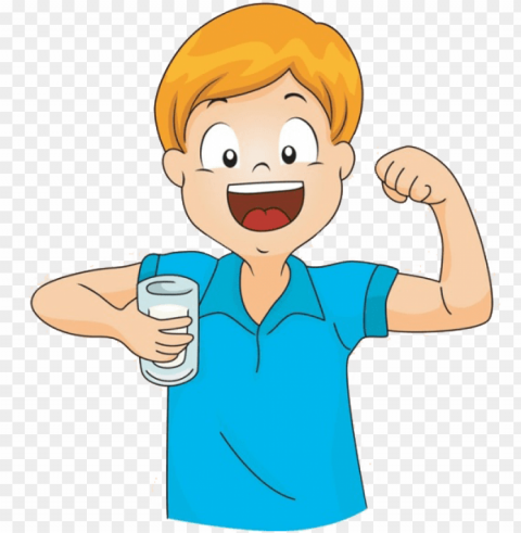 transparent boy drinking water clipart - animated washing face gif PNG with alpha channel for download