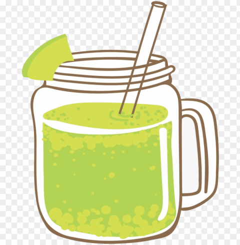 transparent download juice smoothie cocktail lemonade - green smoothie clipart Isolated PNG Item in HighResolution PNG transparent with Clear Background ID 43ed508c