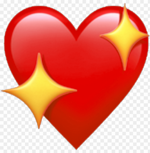  emojis red heart - heart emoji Transparent PNG Isolation of Item