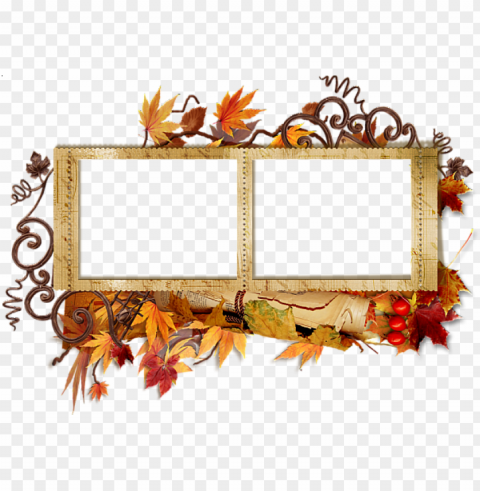 transparent fall frames PNG Image with Clear Isolated Object