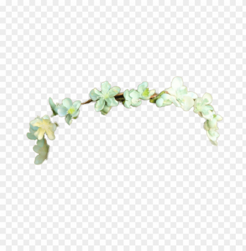 transparent flower crown PNG isolated PNG transparent with Clear Background ID a7bf702a