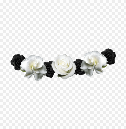 transparent flower crown PNG images for personal projects