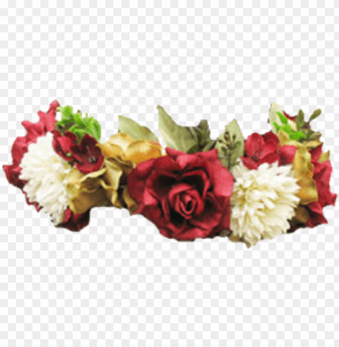 transparent flower crown PNG images with alpha mask PNG transparent with Clear Background ID 6b1597ff
