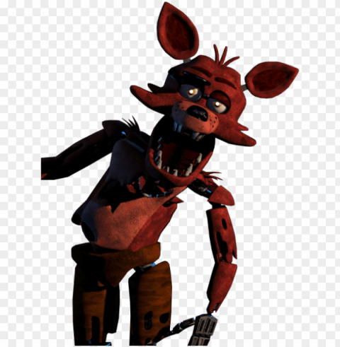 Transparent Foxy - Foxy Fnaf 1 PNG Isolated Subject With Transparency