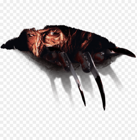 transparent freddy krueger bursting through your blog - nightmare on elm street collection blu-ray disc Isolated Character with Clear Background PNG