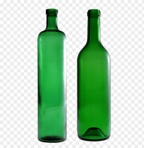  Glass Bottle Transparent PNG Isolated Design Element