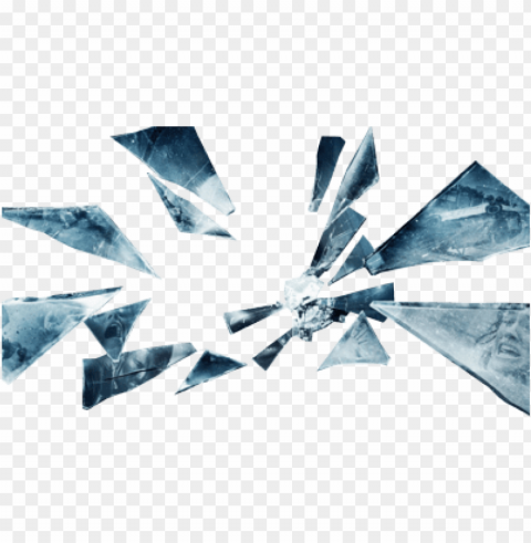  glass shards Transparent PNG Artwork with Isolated Subject
