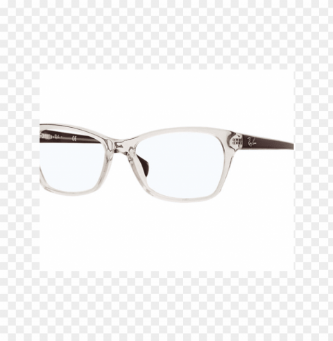 transparent glasses Isolated Item on Clear Background PNG