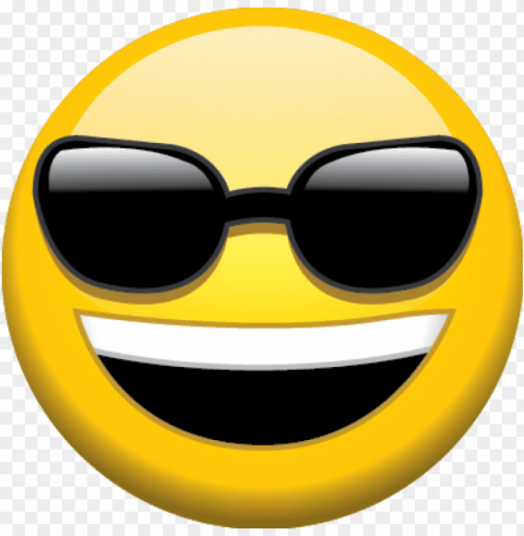 transparent glasses emoji PNG with alpha channel for download