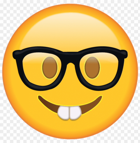 transparent glasses emoji PNG with clear background extensive compilation