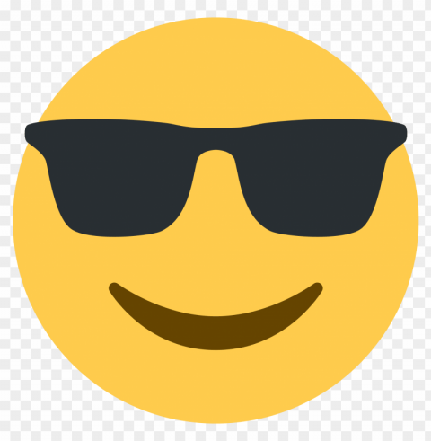 transparent glasses emoji PNG with no background free download