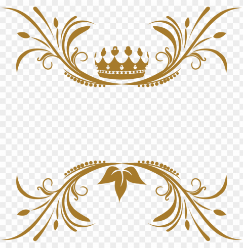  Gold Crown Isolated Subject In Transparent PNG