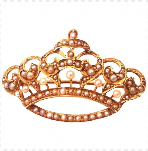  gold crown Isolated Subject on HighQuality Transparent PNG