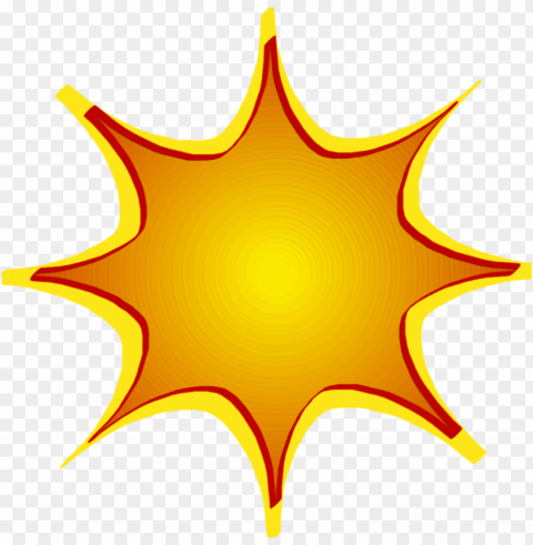 transparent graphic starburst clipart - yellow starburst PNG images for banners
