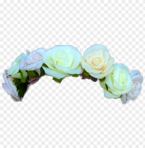 Transparent Green Flower Crown - Transparent Tumblr Flower Crow PNG Download Free