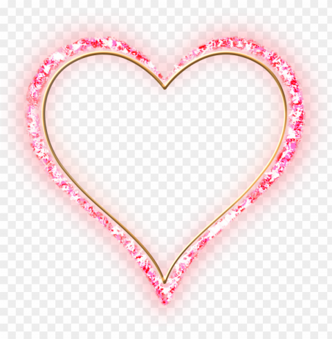 transparent heart shaped diamond Clean Background Isolated PNG Icon