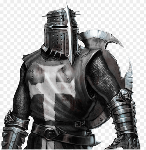 Transparent Knight Crusader - Crusader Knight PNG Images With Alpha Transparency Diverse Set