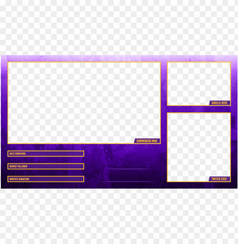  overlay - twitch overlay Transparent PNG graphics assortment
