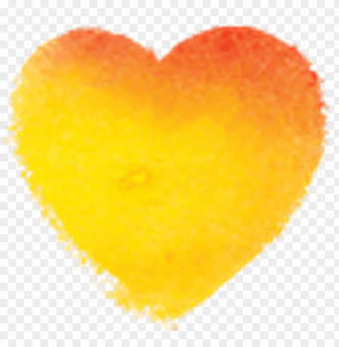  Painted Watercolor Hearts PNG Transparent Images For Printing