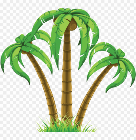  pictures free icons - palm trees clip art Isolated Character on Transparent Background PNG