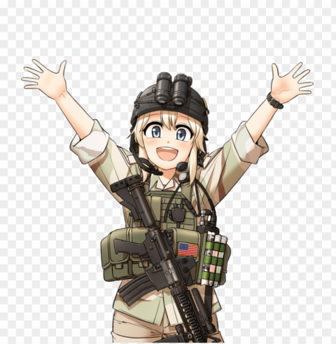  army memes Transparent Background Isolated PNG Illustration