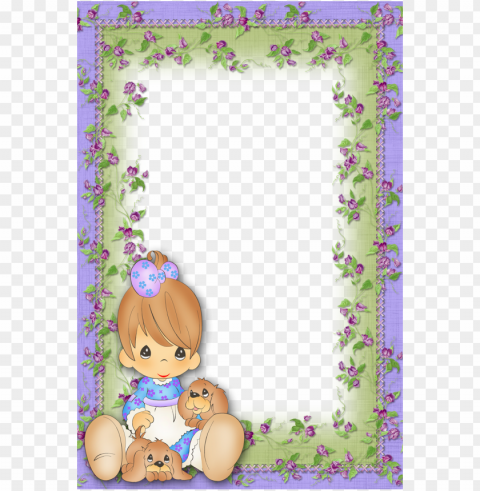  precious moments frames Transparent Background Isolated PNG Item