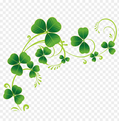  shamrocks decor clipart - shamrocks clip art Isolated Subject with Clear Transparent PNG