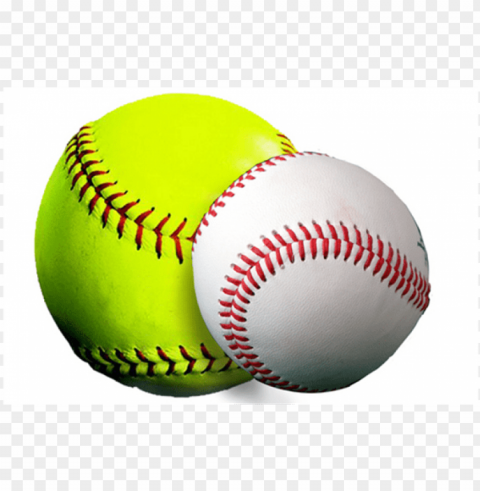 transparent softball tiny - softball baseball PNG Graphic Isolated on Clear Background