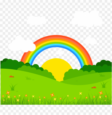 transparent stock book of optics euclidean rainbow - paisagem com arco iris PNG without watermark free