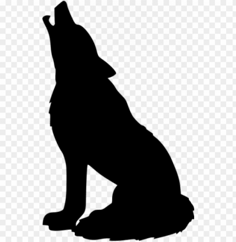 transparent stock wolf silhouette vector image - wolf silhouette Free PNG images with alpha channel set