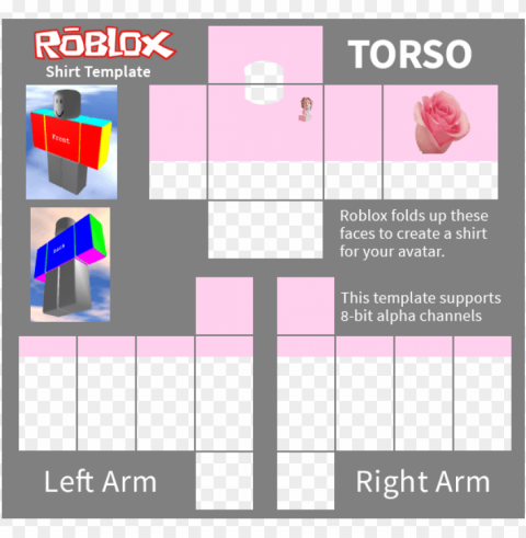 transparent templates aesthetic library download - aesthetic roblox shirt template PNG for digital design