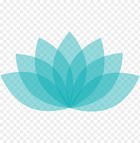  turquoise flowers PNG transparent images for printing