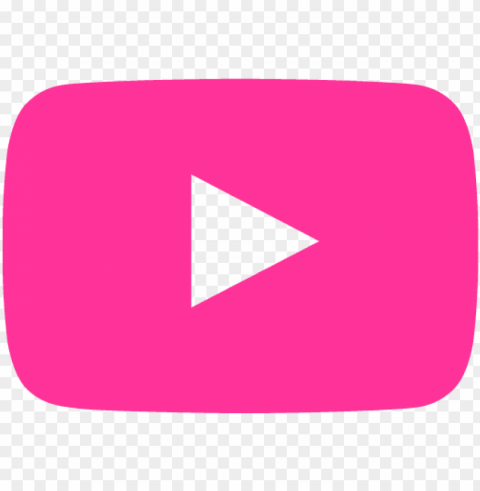  youtube pink - youtube logo hd Isolated Icon on Transparent Background PNG