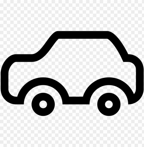 transport car outline svg icon free download - transport PNG files with no backdrop pack