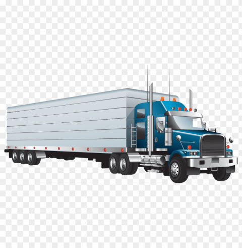 transport truck Isolated Design Element in HighQuality PNG