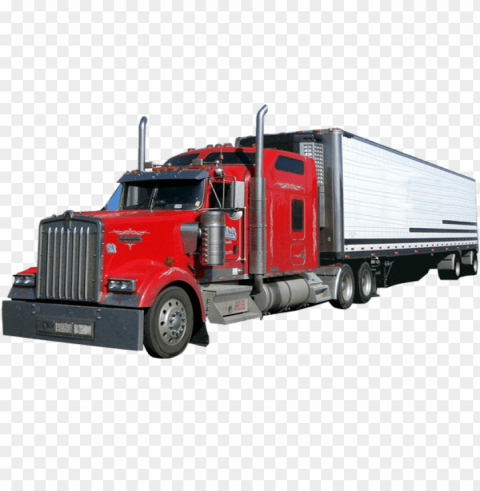 transport truck Isolated Design Element in HighQuality Transparent PNG