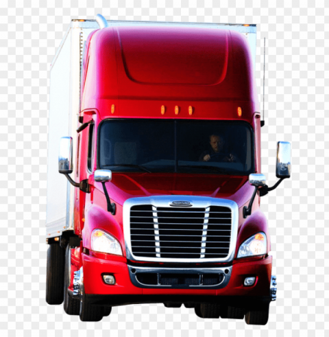 transport truck Isolated Design in Transparent Background PNG
