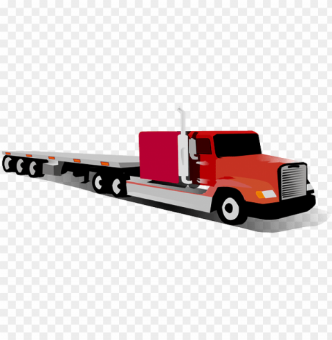 Transport Truck Transparent PNG Isolated Graphic Design