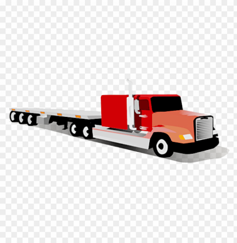 transport truck Transparent PNG Isolated Graphic Element