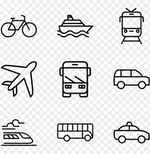 transportation 16 icons - rain sensor icon transparent PNG images with high-quality resolution