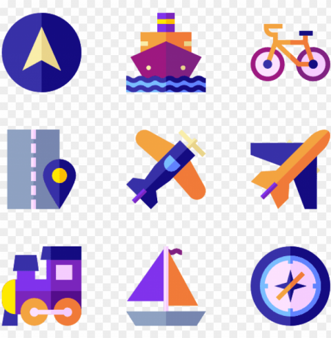 transportation 50 icons view all 5 icon packs of cruise - cruise shi High Resolution PNG Isolated Illustration