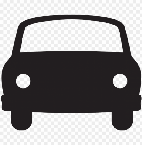 transportation icons car automobile drive wheels road - royalty free car icon PNG Isolated Design Element with Clarity