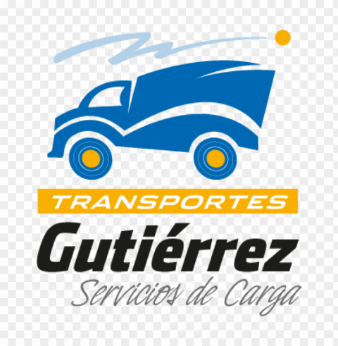 transportes gutierrez vector logo free PNG for design
