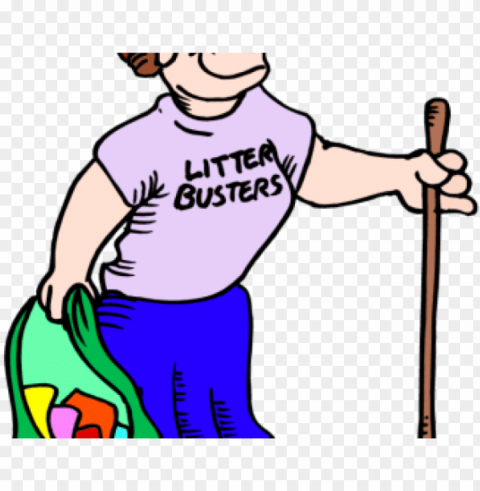trash clipart litter pick - litter pick u PNG Image with Isolated Graphic Element