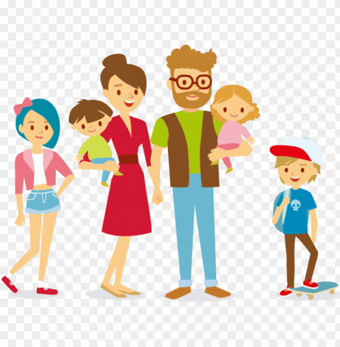travel family HighResolution PNG Isolated on Transparent Background
