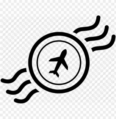 travel icon - google search - travel stamp Isolated Element on Transparent PNG