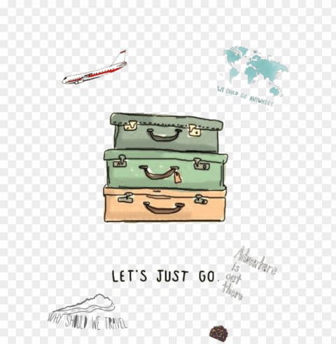 travel tumblr - travel tumblr quotes Isolated Character with Clear Background PNG